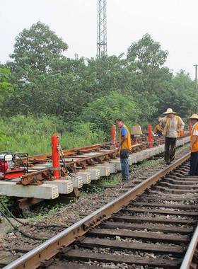 CPH-200T铁路道岔铺换机组用于道岔整体起升或降落 铁路道岔更换