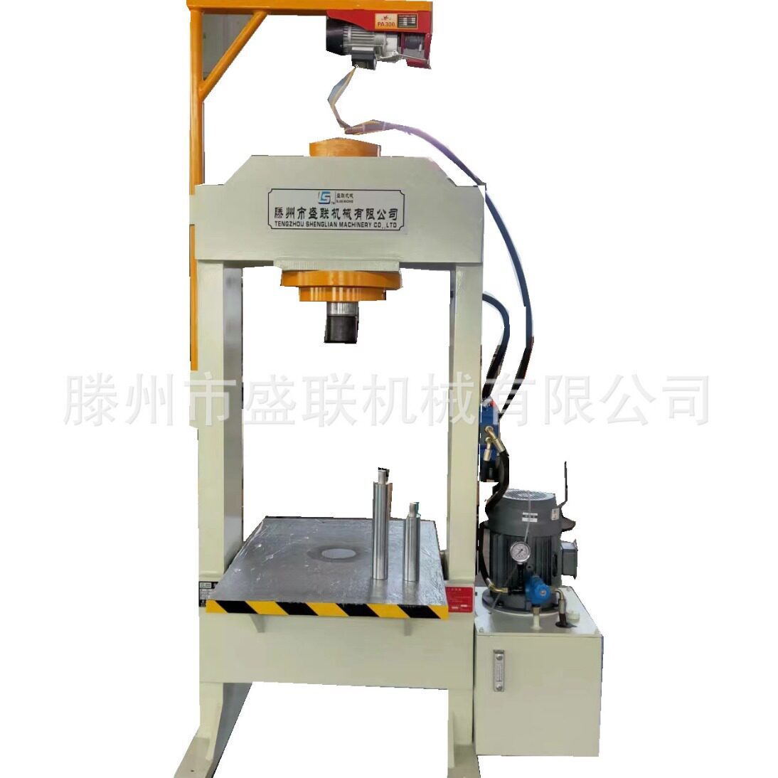 100吨龙门压力机带旋转吊臂龙门液压机专业生产厂家按需定制