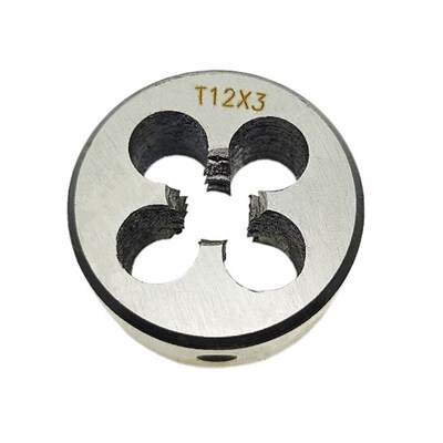 T型圆板牙 梯形元板牙TR10TR12TR14TRT16TR18TR20*2*3*4螺纹牙扳