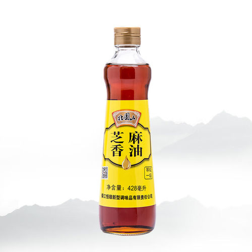 恒顺纯正芝麻香油一级凉拌香油特产428ml