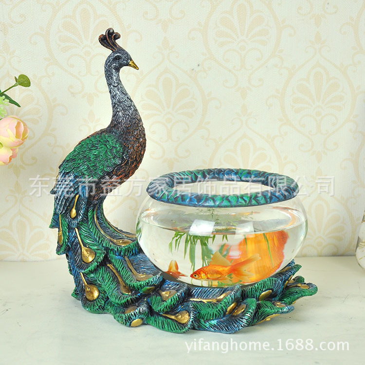 欧美家居孔雀鱼缸水草缸乌龟缸