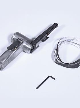 工业气动砂带机95110*330刻mm手持环带去砂气动带机刺磨笔