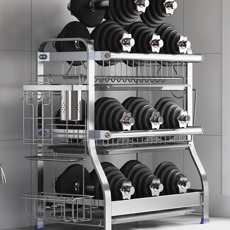 碗勺宝爵厨房台面碟盘不锈ALL56HH5钢沥水收纳架家用水槽多层物碗,厨房/烹饪用具,抹布架/厨房清洁收纳架,淘宝优惠券,粉丝福利购,淘宝优惠卷