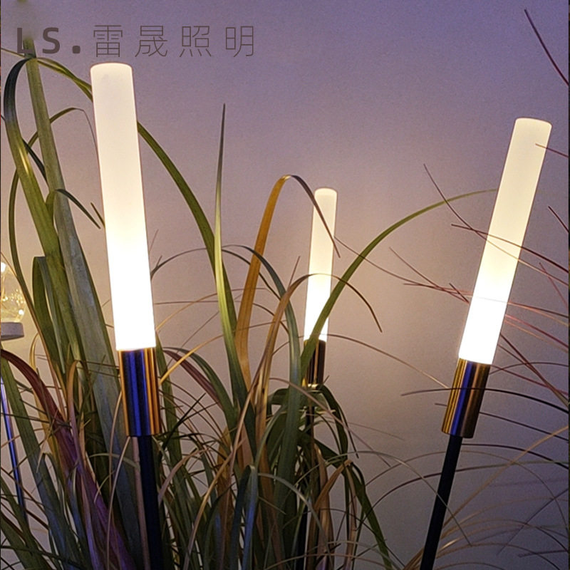 户外芦苇插地草坪灯太阳能亮化