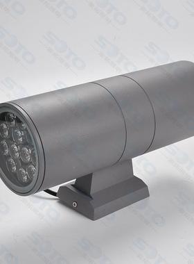 LEST-DBD10D双向壁灯户铝外防小区别墅庭院外墙圆形制上下水发光