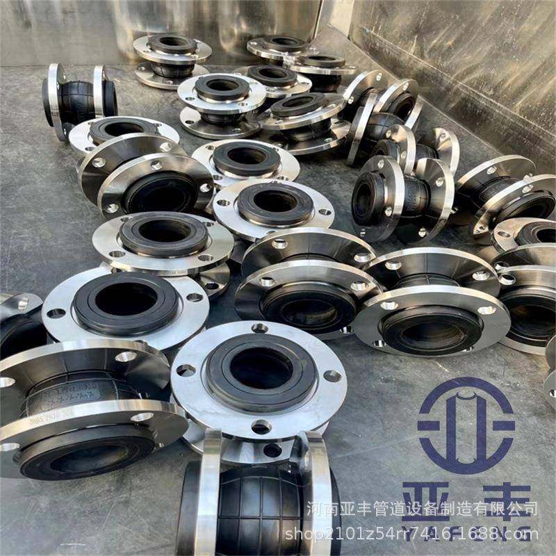 同心变径挠性橡胶软接耐高压防头拉脱挠性橡KMC胶接挠头胶性接橡