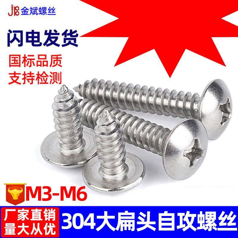 304不锈钢自攻螺丝十字大扁头自攻螺丝TA 圆头自攻螺丝自攻螺钉,玩具/童车/益智/积木/模型,垂直悬浮玩具,淘宝优惠券,粉丝福利购,淘宝优惠卷