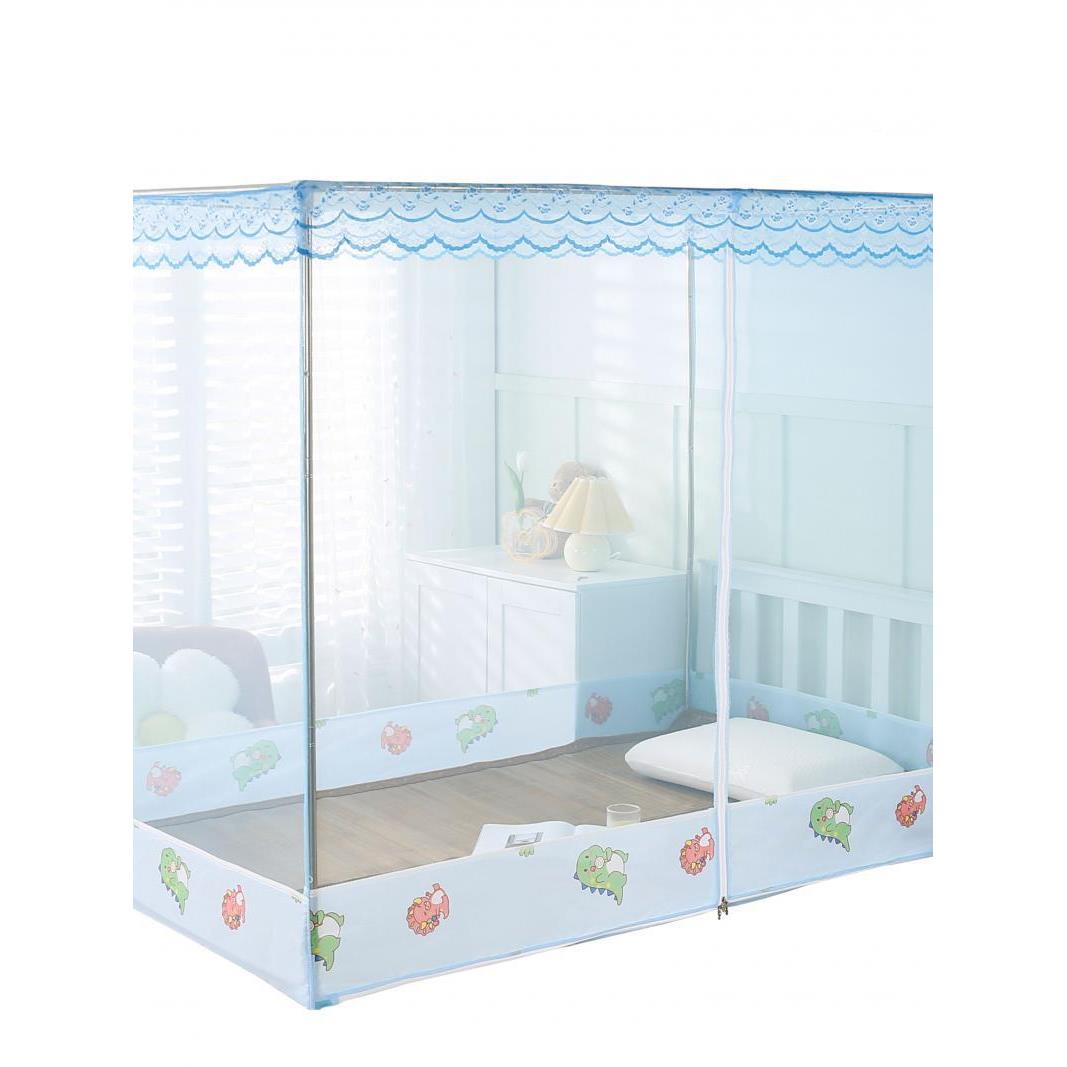 A5上L新F77JTH5H款儿床童不家用防摔蚊帐学生宿舍下铺子母锈钢支