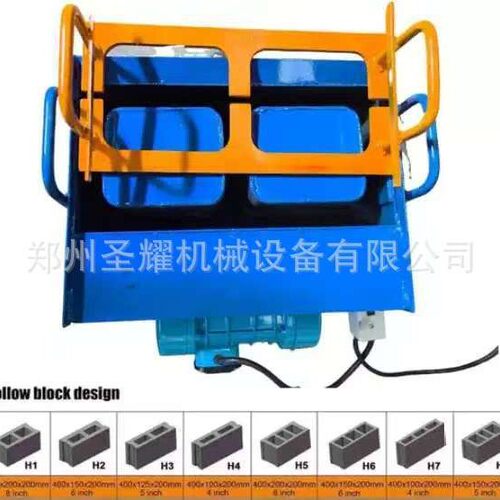 加纳小型免烧砖机   家用手工砌块成型机   砖头机械水泥空心砖机
