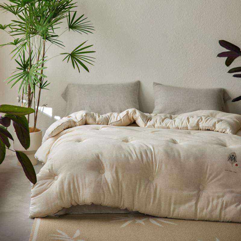 025秋YF-DB-202冬新官品植麻李奇大豆被秋冬加厚被保暖春秋冬新中