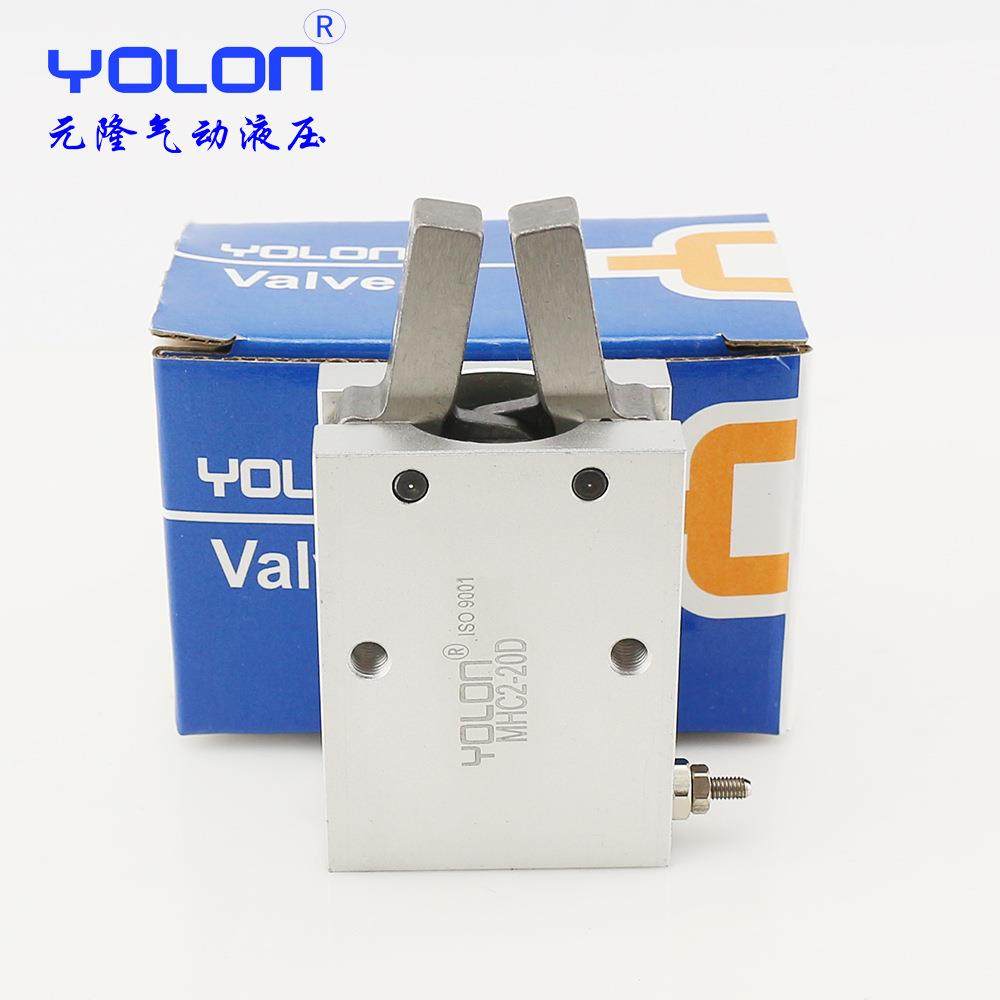 手指气缸夹动子气手指机械手支点开闭型MHC2-10DFY气H爪HC2M-10/1