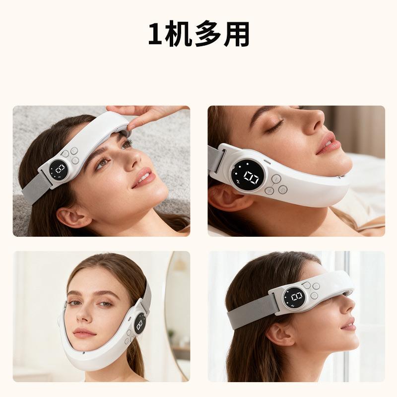 2025新款MS微电流BGZ彩光脉摩V脸仪贴片冲脸部按器紧致嫩E肤提拉V