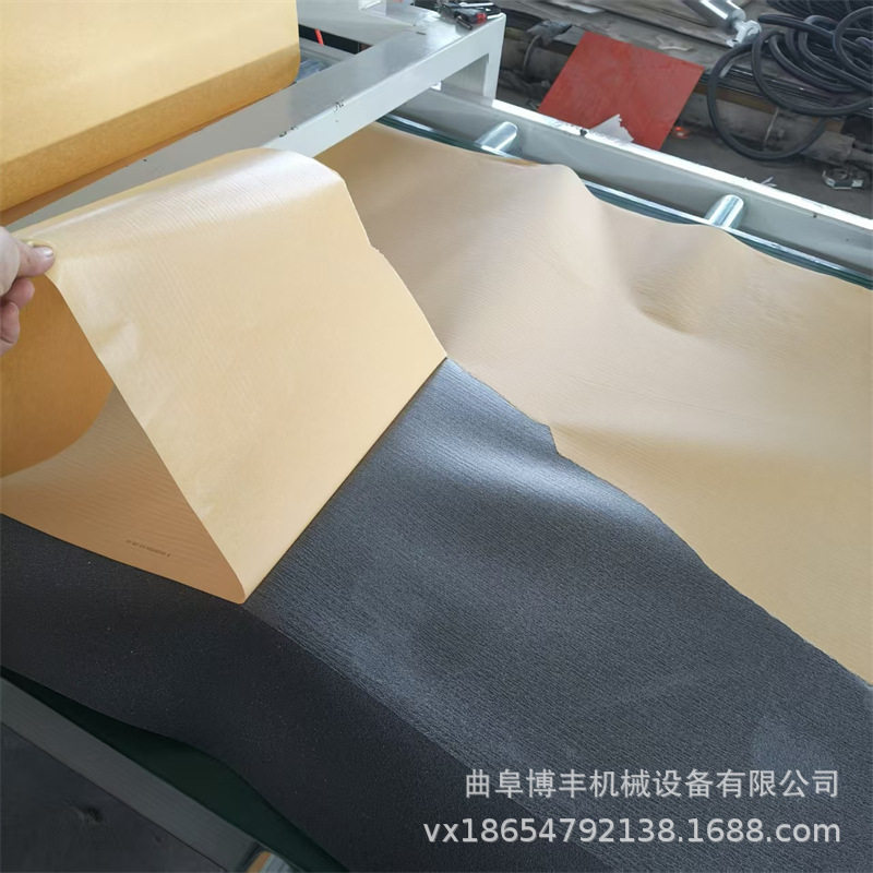 海绵不干胶涂胶设备EVA泡棉离型纸复合机毛毡自粘压敏胶背胶机