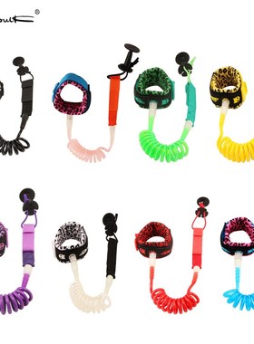 TPU弹力sup桨板冲浪绳安全脚绳划水安全绳轴承冲浪板脚绳7mmft