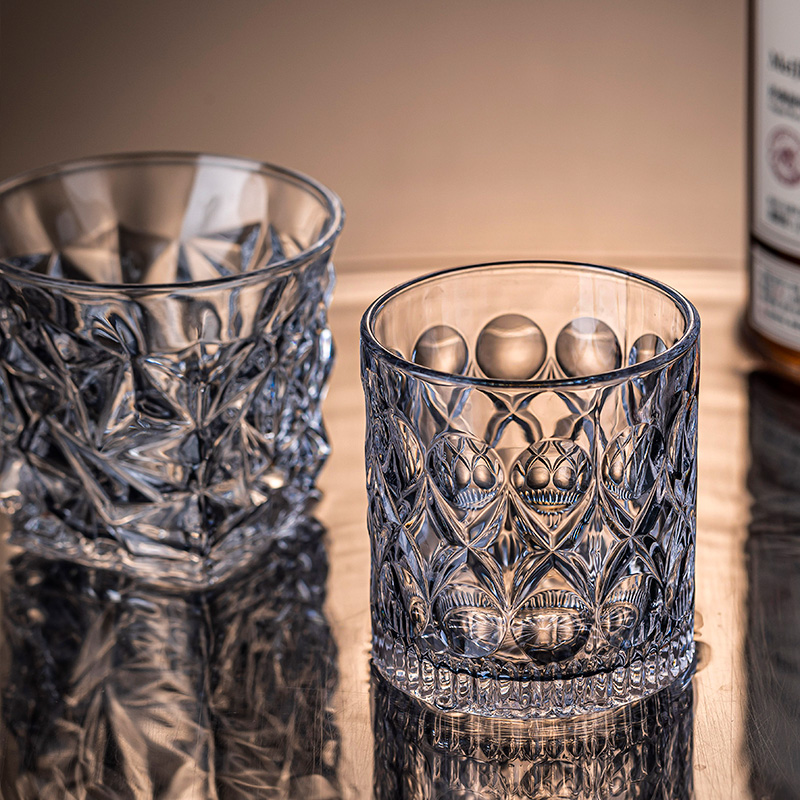 威士忌酒杯家用洋酒杯装欧式水晶酒杯酒吧创意啤酒杯鸡尾酒杯子