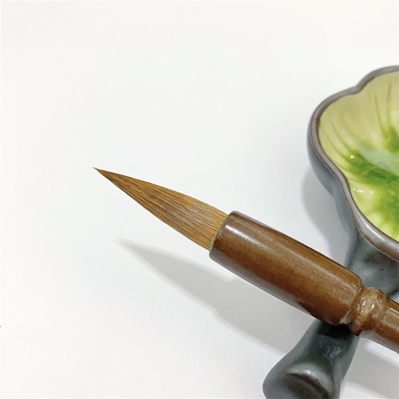 【墨涵】出锋3.7cm狼毫中楷毛笔 楷书行草书篆书隶书 国画皆适用