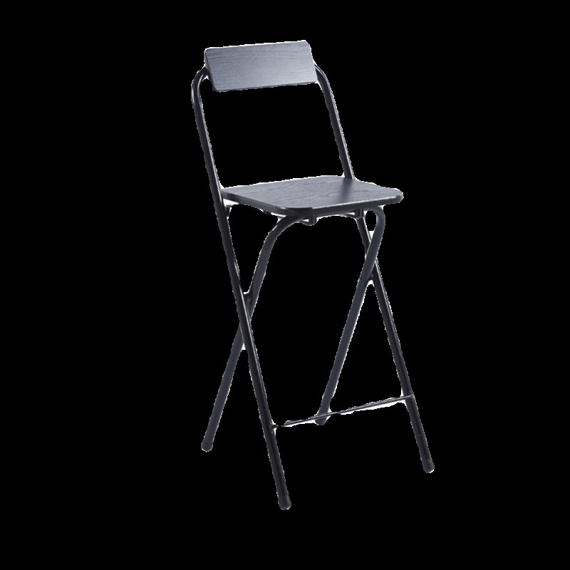 可携式折叠酒吧椅子前台椅高脚凳桥钓椅休闲靠背餐椅吧台收银柜台