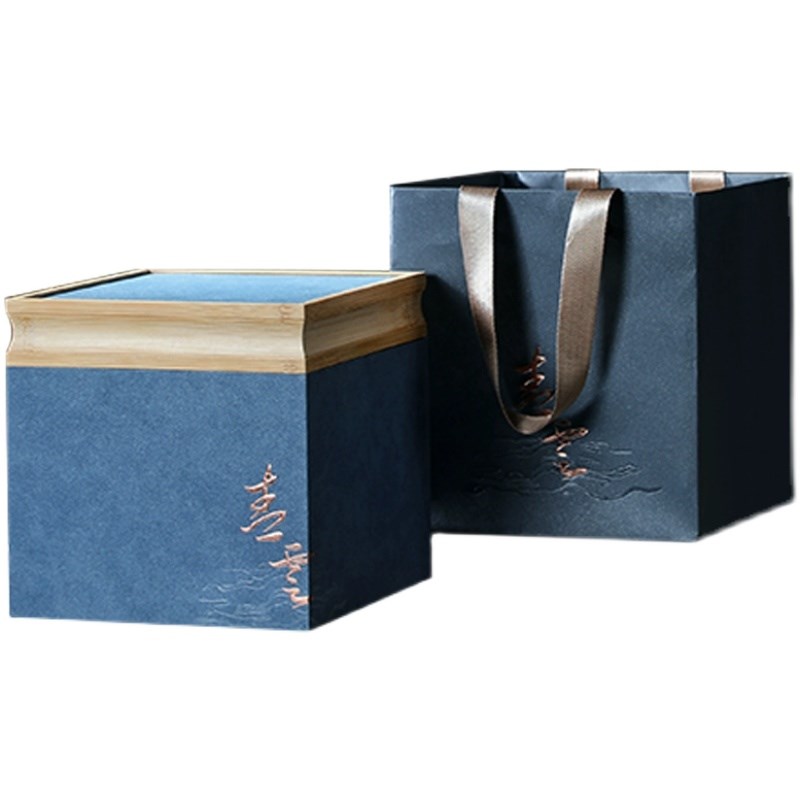 新款散茶桶福鼎白茶包装盒空礼盒生普洱古树红茶白毫银针大号通用