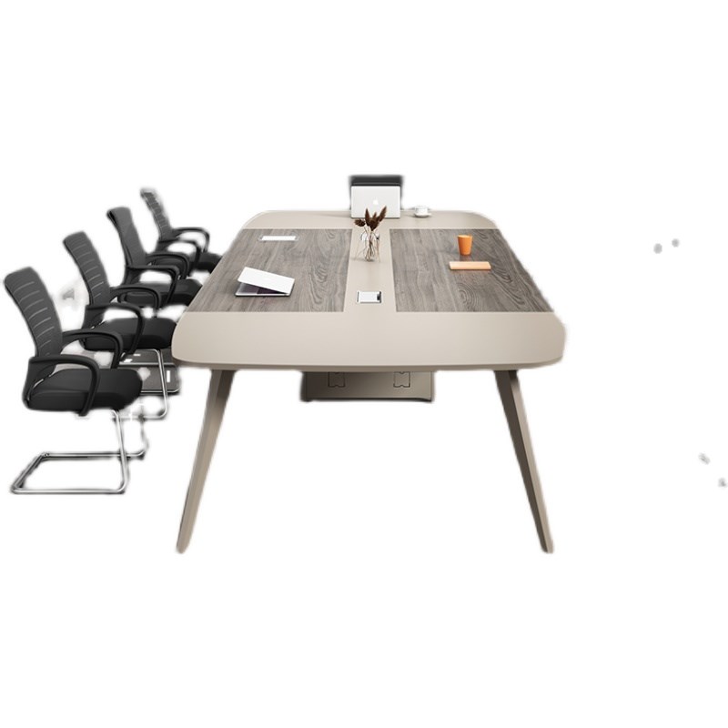 办公室接待洽谈桌椅简易会议桌简约现代长桌子工作台桌子办公家具