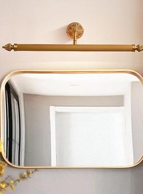 法式洗10740全铜镜前灯卫生间浴室镜前灯式复古灯墙洗画灯L美ED免