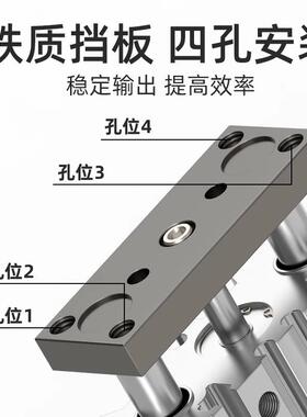 SMC型动三轴气P三杆气缸带导杆M无品牌/GM12/16/20/25/2/430-10/2