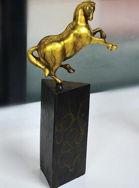 全十二生摆件客厅办公室家居装肖饰品中式铜雕hexin01塑摆件工铜