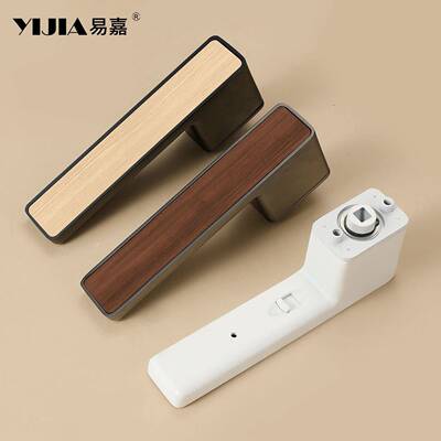 意式极简门锁室内卧把室静STS024/S生音吸生态门锁磁浴室卫间房间