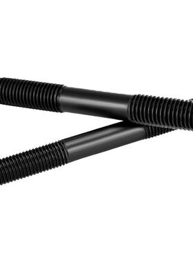 双头螺栓高强双头35CrMo化工螺发黑G无品牌/牙棒双头0螺柱栓B91