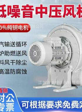 中压鼓风机CX-1001500中风机CWX-9521铝252200W铸压中压离心风机