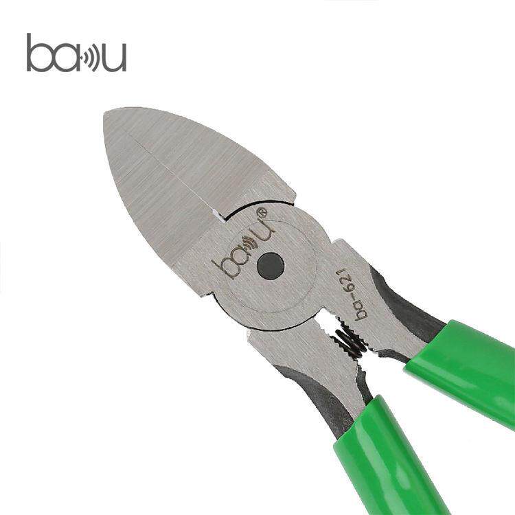 BACKQ-621手动工具切割钳剪6线钳Cr.V0C铬钳钢尖嘴扁嘴老虎5钒寸