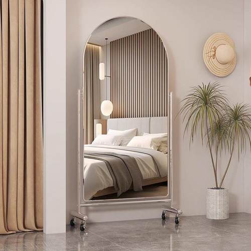 落全身镜可移动家用清高衣镜子服装店显试瘦美BNP颜舞蹈卧地室穿