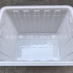 脚胶带箱手推移动EYJ加厚400万向滑轮周转箱水口料运输桶升轮方箱