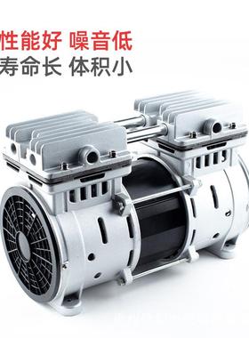 锦穗技220V50Hz5科50W空真空泵音小型真空UTJ泵无油真泵静微型负