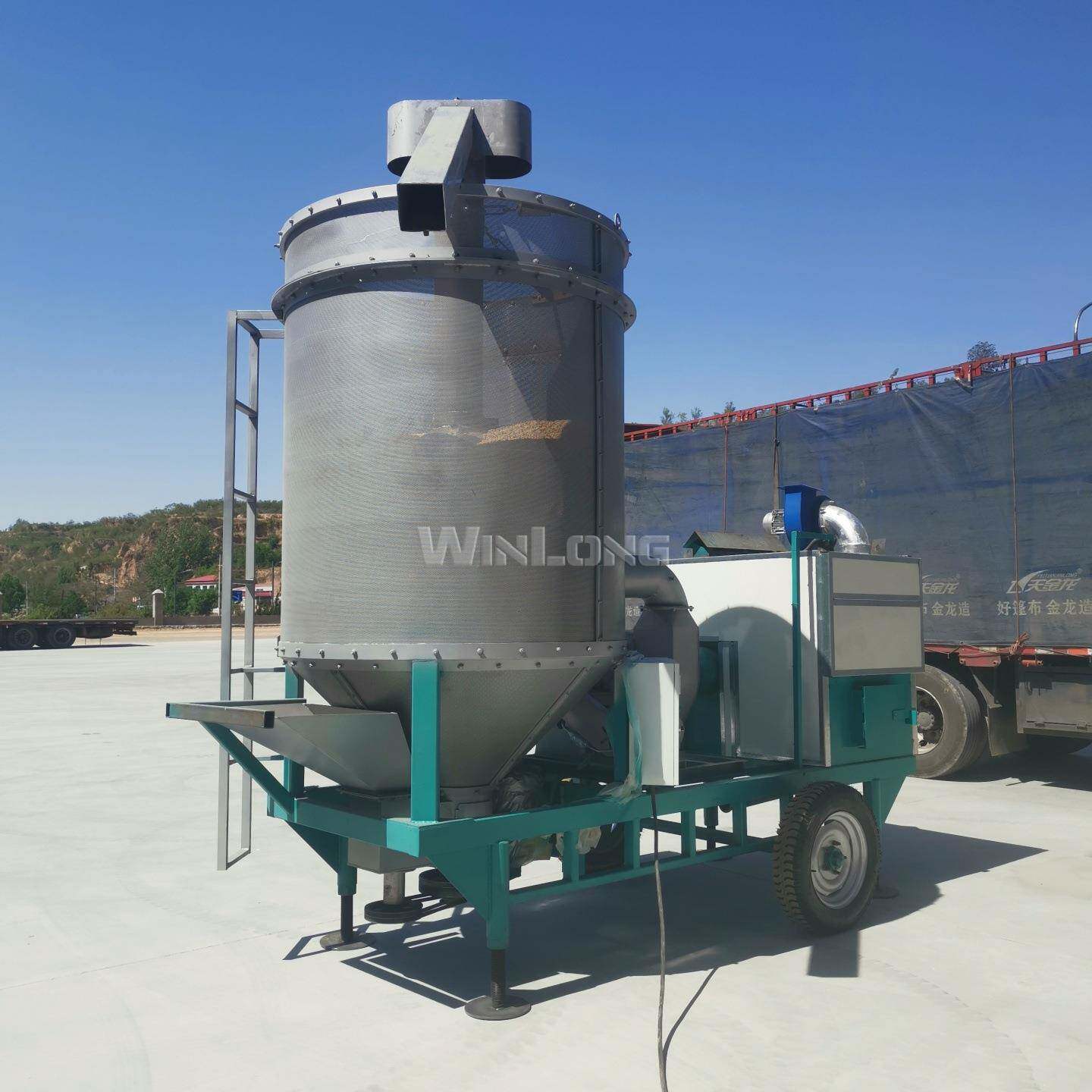 备农用高湿稻谷玉米水稻型防烘干设中小移动式粮潮SZC食花生烘干