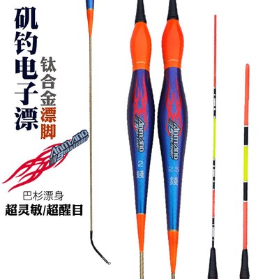 矶钓立漂滑漂海钓远投电子夜光漂加粗醒目阿波浮漂抗走水路滑鱼漂