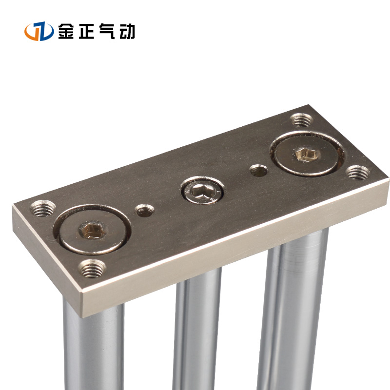 导杆薄型三轴三杆气缸带磁TCM/MGPM20-10---75-100-1-1SZ