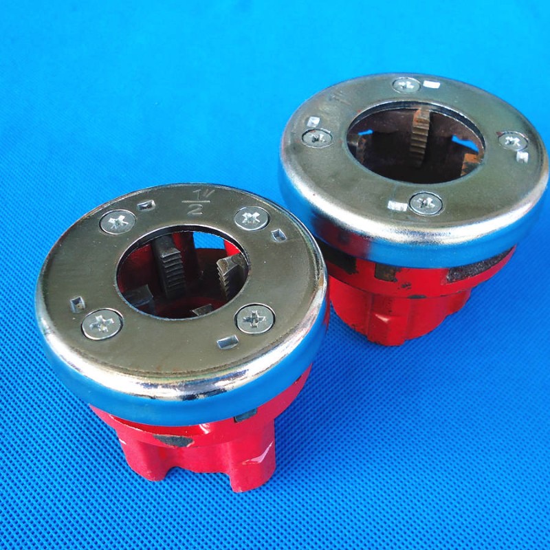 沪工Q7-1轻型管子绞板板牙头1/2寸分3/寸分1寸手动丝机配件