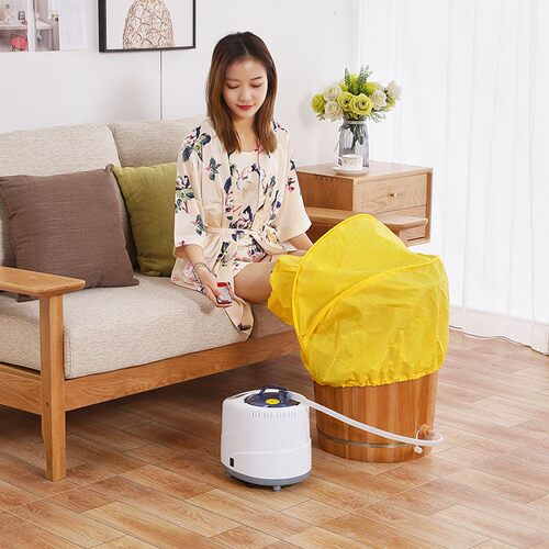 泡脚桶木质桶用熏蒸汗蒸过小腿实木恒温洗脚桶足浴桶泡脚洗脚木桶