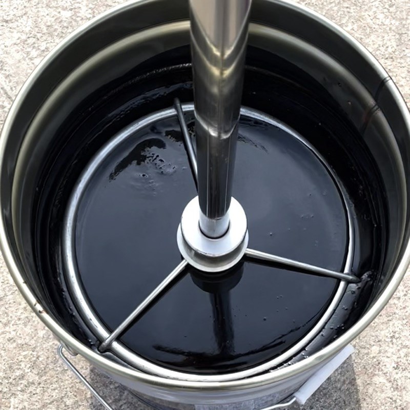 非固化橡胶沥青防水涂料屋顶房顶裂缝修补防水补漏火烤沥青底油胶