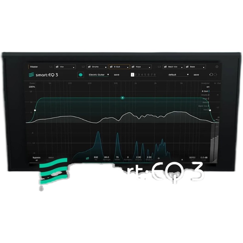 Sonible Smrt EQ 3 人工智能I自动处理 均衡效果器混音制作插件