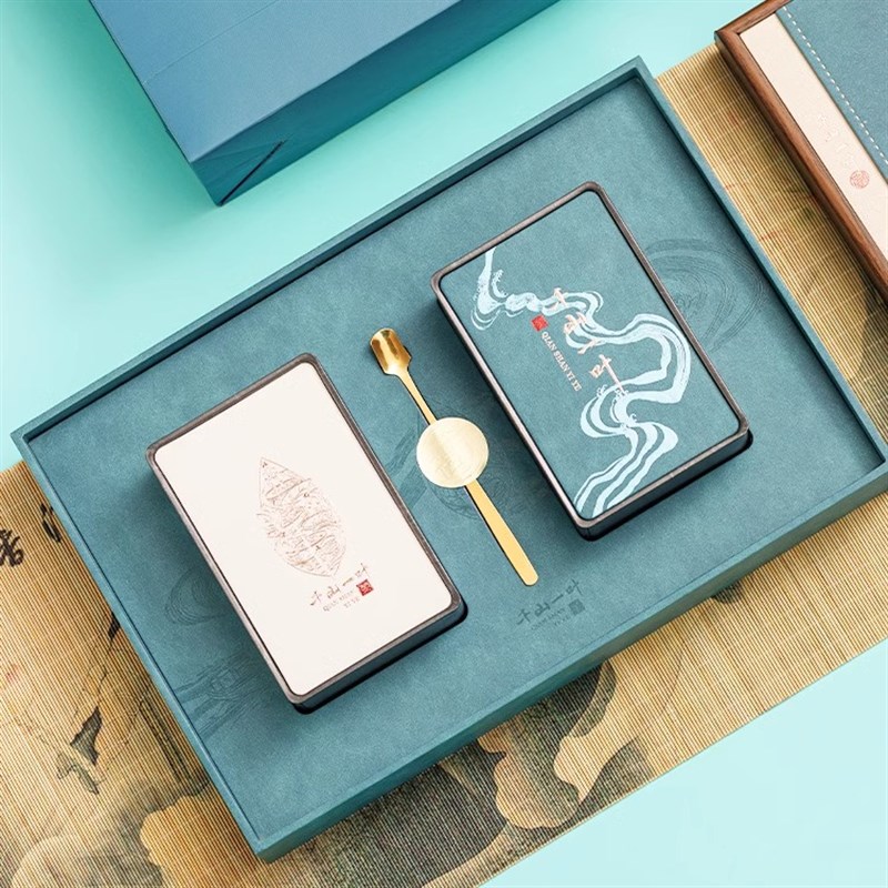 龙井绿茶叶包装盒空礼盒装空盒子礼品盒毛尖摆泡茶叶礼盒空盒定制