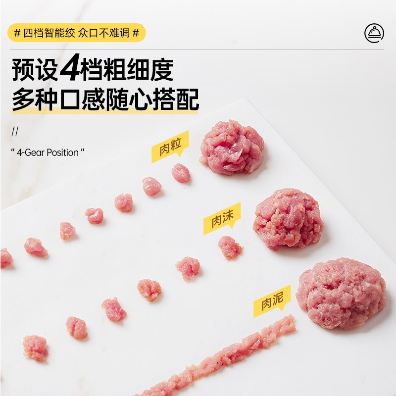 202新款绞肉机家用搅拌机家庭小型多功能料理机绞馅机电动碎肉机