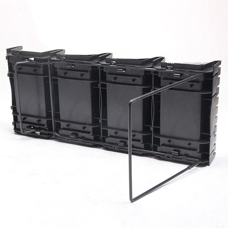 超市可变展示台风幕柜黑斜面阶梯陈列台超市水果货架堆头假底道具