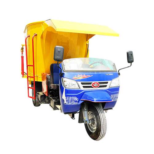 养殖场圈舍内撒料车 五立方撒草车立式搅拌投料饲喂车