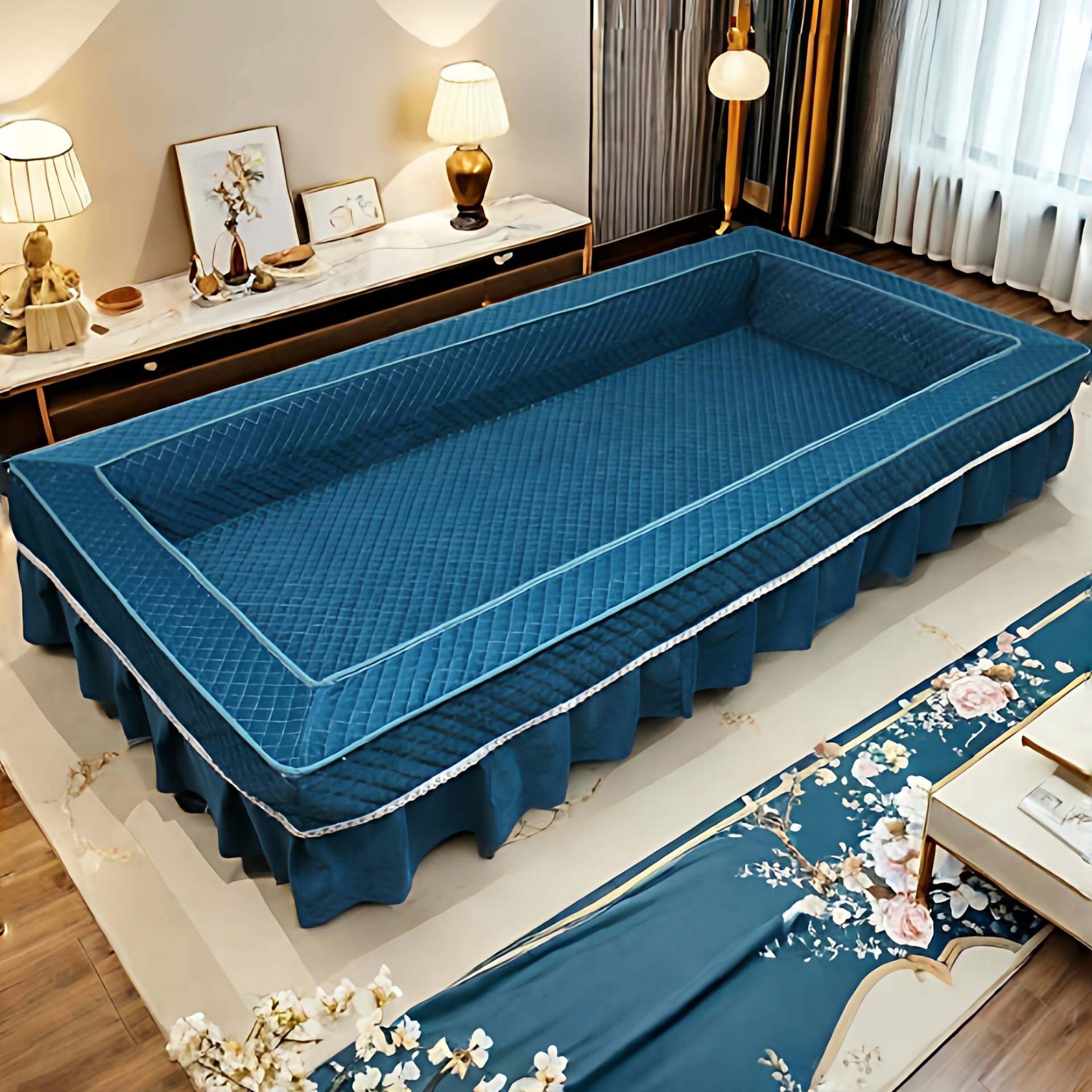 定 做烤火箱套罩加厚电火套罩火桶套防滑防尘罩怀化家用冬季加绒