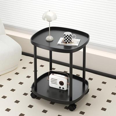 沙发边几台家用移动茶约几小推车头置物架1014-TCB现代床简桌子迷