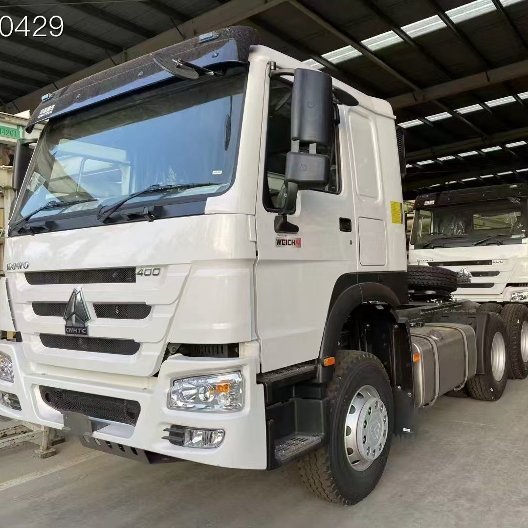 跨境卡车头371/430马力重汽豪沃牵引车6x4牵引车拖车HOWO牵引车头