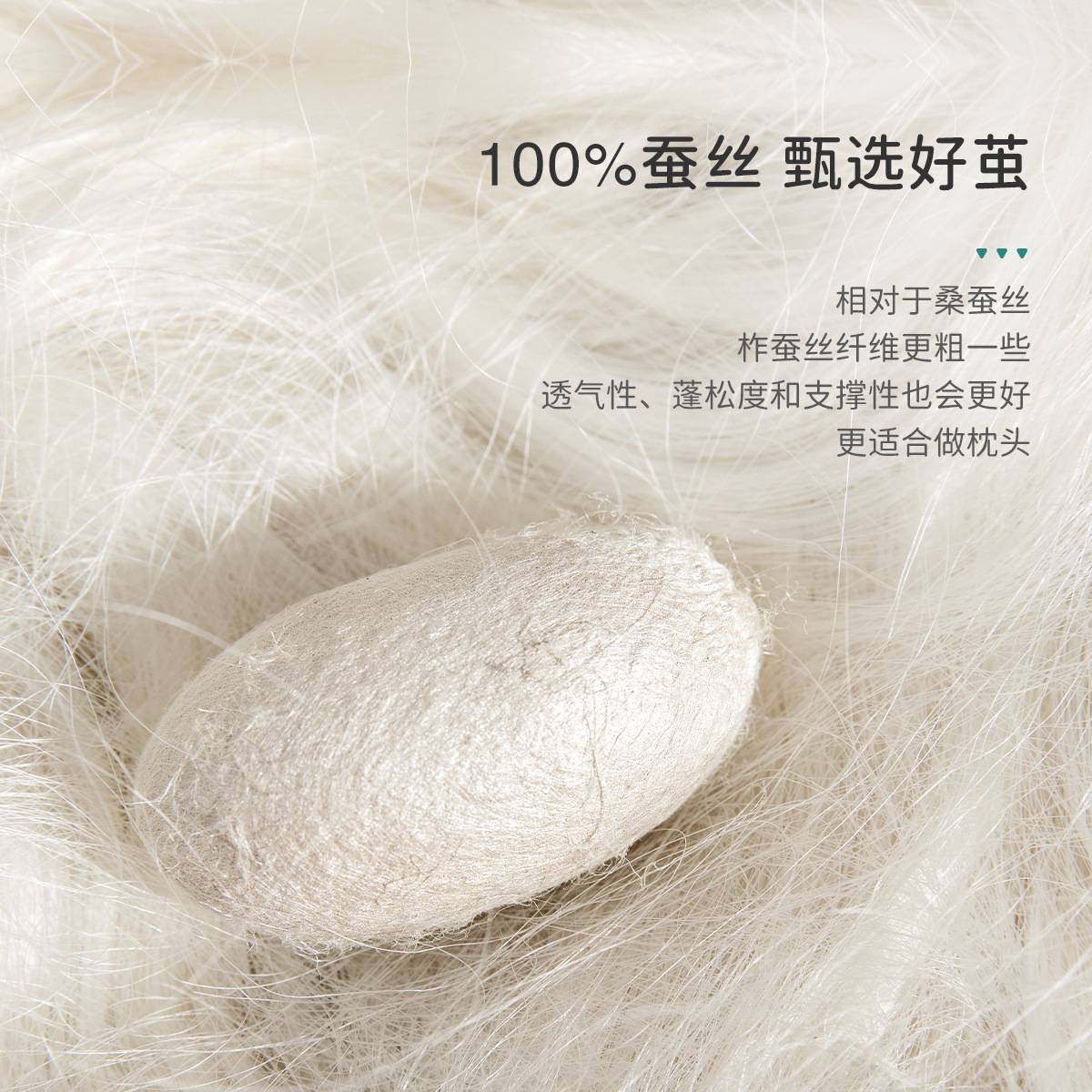 儿童枕头婴儿宝宝幼儿园1岁2岁3到6岁以上a类午睡蚕丝小枕芯