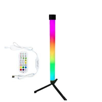 LED幻彩RB金属三脚架声灯管G30MM72140MM落跑马流水APP控氛围地灯