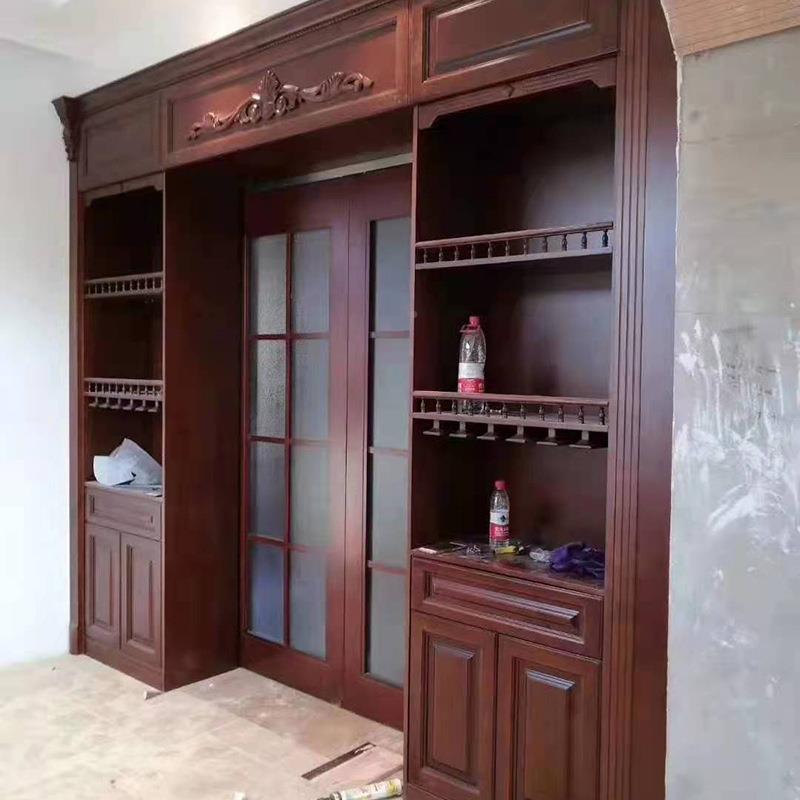 厂家直销纯木质实木酒酒005新窖可全制作柜家具中式多功屋能储物